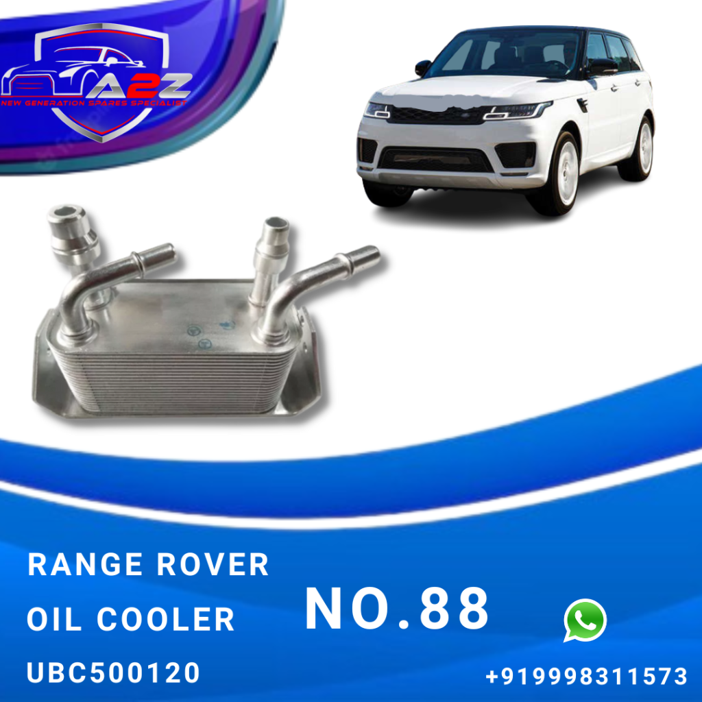 Oil Cooler UBC500120 UBC500090 7H427A095AA 7H427A095BA For  Land Rover RANGE ROVER III L322 Tag-O-88
