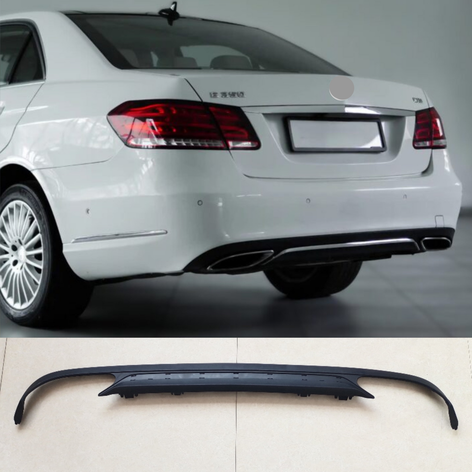 Rear Lower Bumepr A2128858725 2128858725 Compatible With Mercedes Benz E-Class (2014-2016) Tag No.8