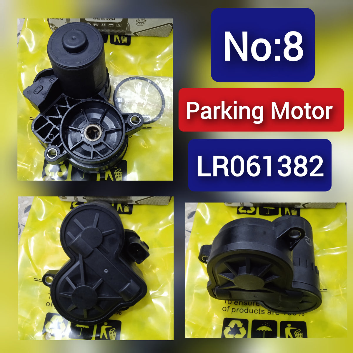 Electric Parking Brake Actuator LR061382 T4N7522 Compatible With JAGUAR F-PACE X761  XF II X260 & LAND ROVER DISCOVERY SPORT L550 & RANGE ROVER EVOQUE L551 Tag-PM-08