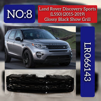 Glossy Black Show Grill LR066143 Compatible With LAND ROVER DISCOVERY SPORT (L550) (2015-2019) Tag No.8