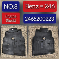Engine Under Cover Lower Shield 2465200223 Compatible With MERCEDES-BENZ B-CLASS W246 Tag No.8