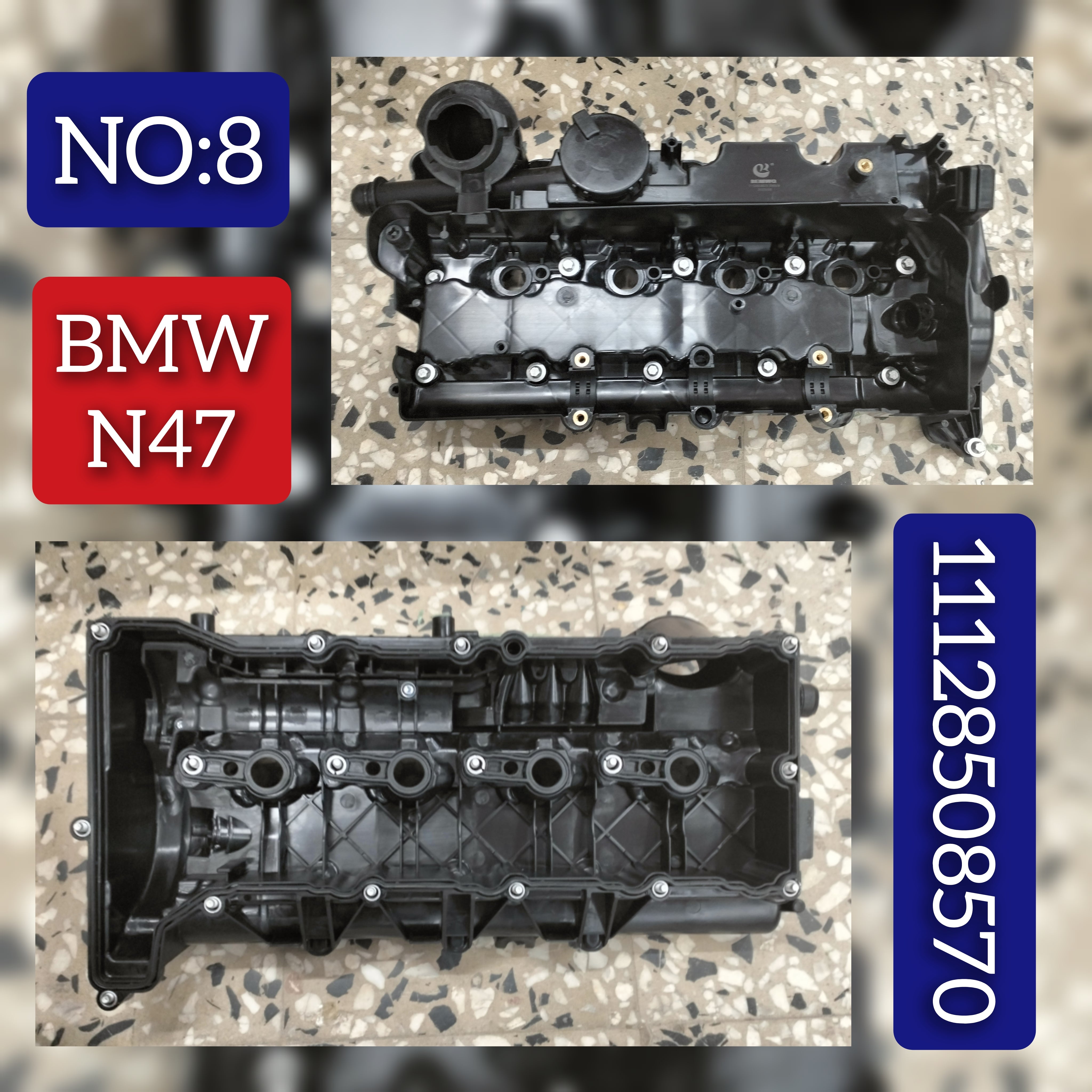 Tappet Cover (Cylinder Head Valve Cover) 11128508570 For BMW 3 Series E90 5 Series E60 Tag-T-08
