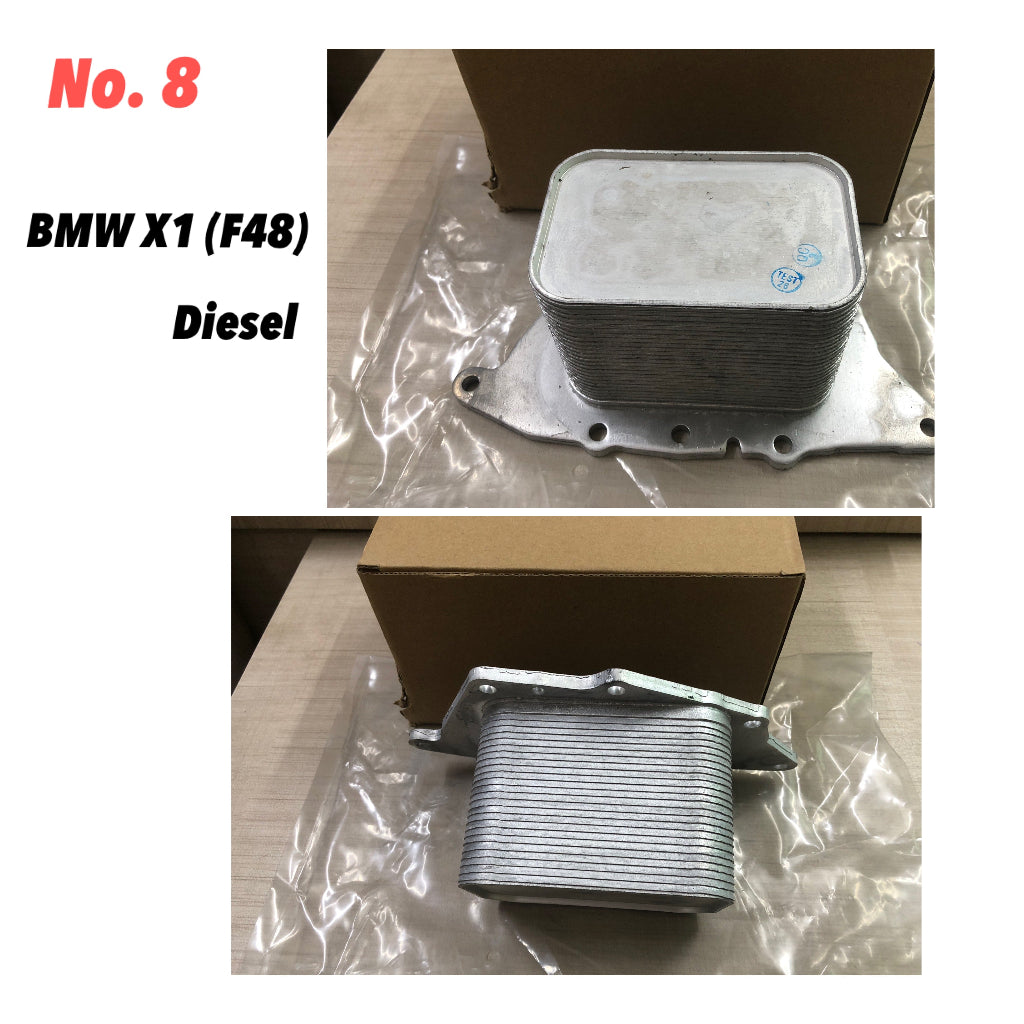 OIL COOLER 11428574002 11428574004 11428585236 11428585238 8574002 8574004 8585236 8585238 For BMW F46 X1 F48 Tag-O-08