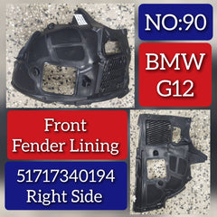 Front Right Fender Liner 51717340194 Compatible With BMW 7 Series G11 G12 Tag-FE-90