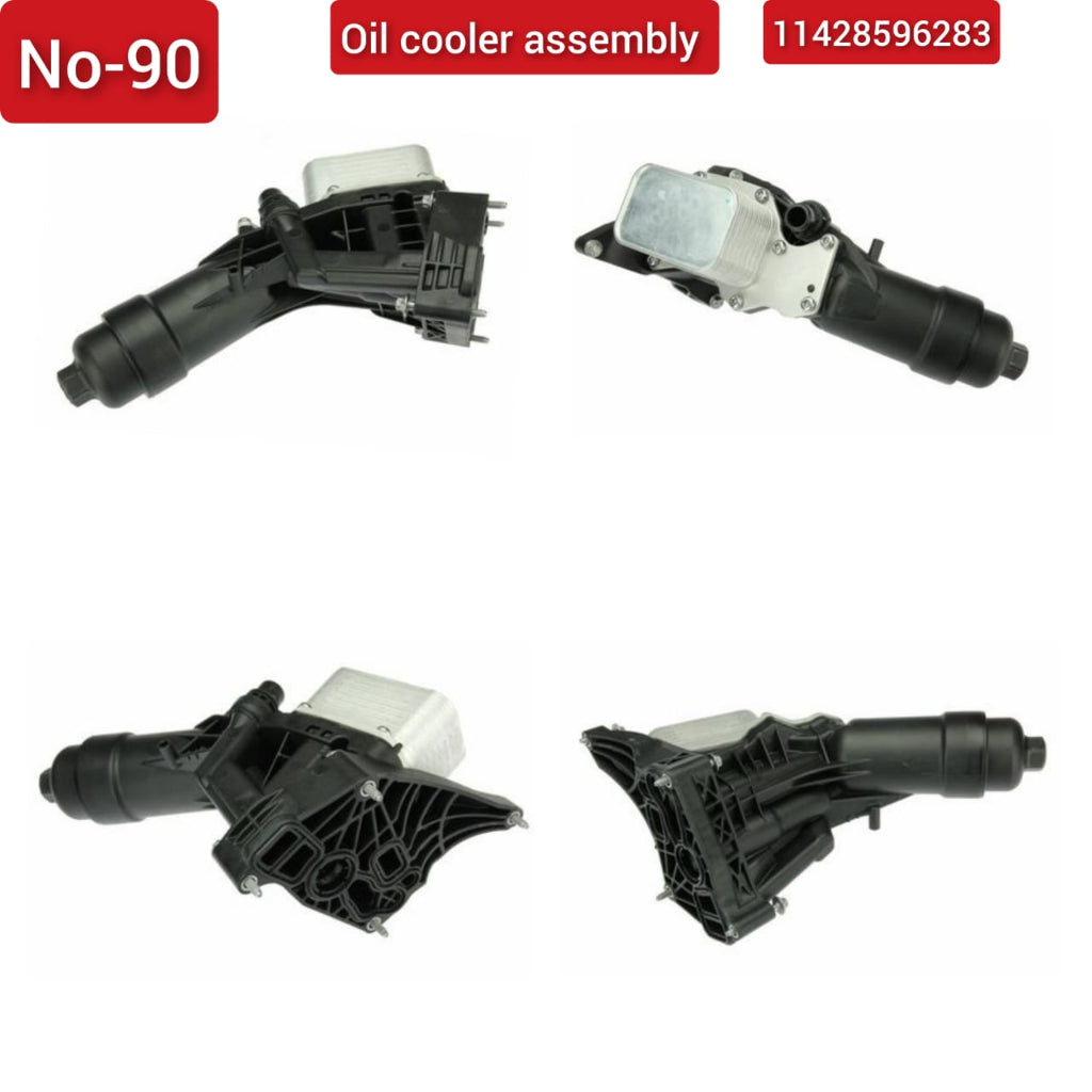 Oil Cooler Assembly 11428596283 11428586673 11428593771 HEU0115 For BMW 3 Series F30 & 5 Series G30 Tag-O-90