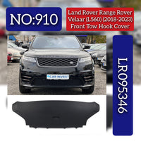Front Bumper Tow Hook Cover LR095346 Compatible With Land Rover Range Rover Velar - L560 (2018-2023) Tag No.910