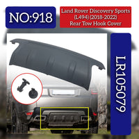 Rear Bumper Tow Hook Cover LR105079 Compatible With Land Rover Range Rover Sport - L494 (2018-2022) Tag No.918
