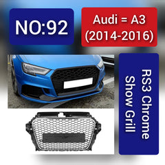 Audi A3(2014-16) RS3 Chrome Show grill