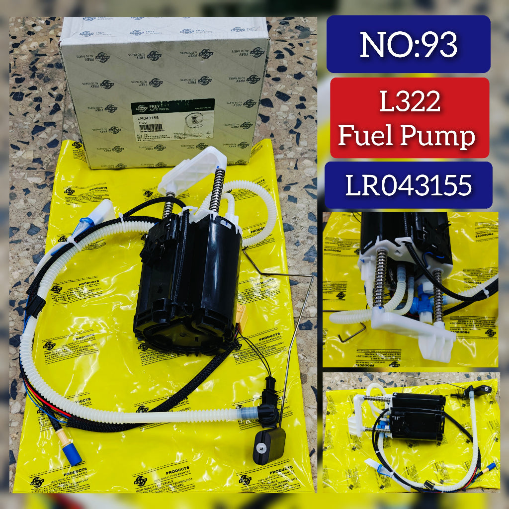 Fuel Pump LR043155 AH429H307AE LR011090 LR018276 Compatible With Range Rover III (L322) Tag No.93
