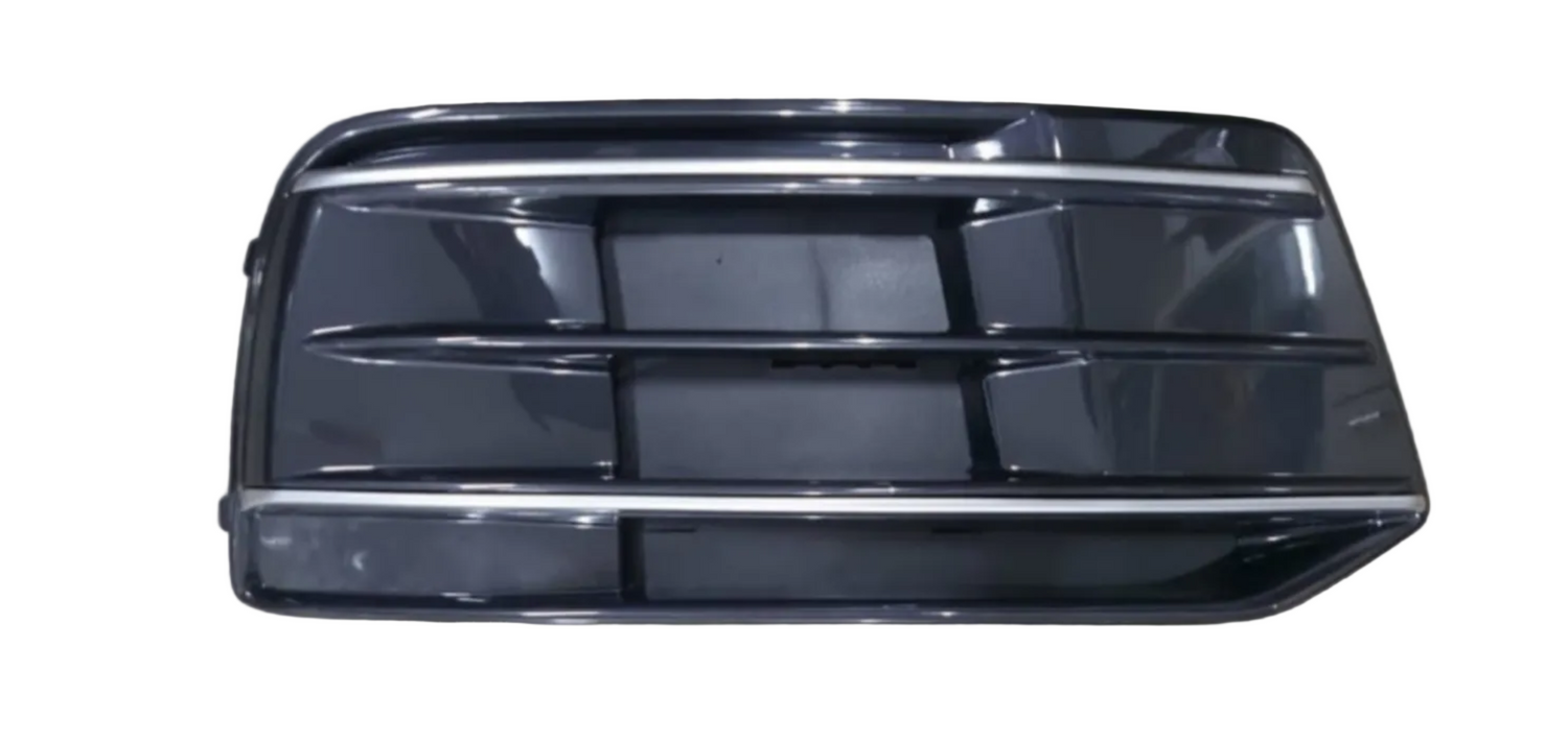 Fog Lamp Cover (Glossy Black) Left 80D807681E & Right Compatible With AUDI Q5 2018-2020 80D807682E Tag-FC-93