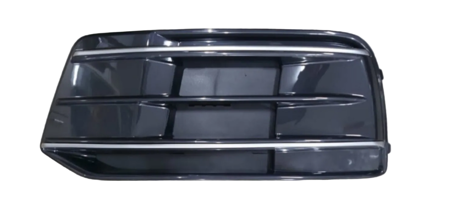 Fog Lamp Cover (Glossy Black) Left 80D807681E & Right Compatible With AUDI Q5 2018-2020 80D807682E Tag-FC-93