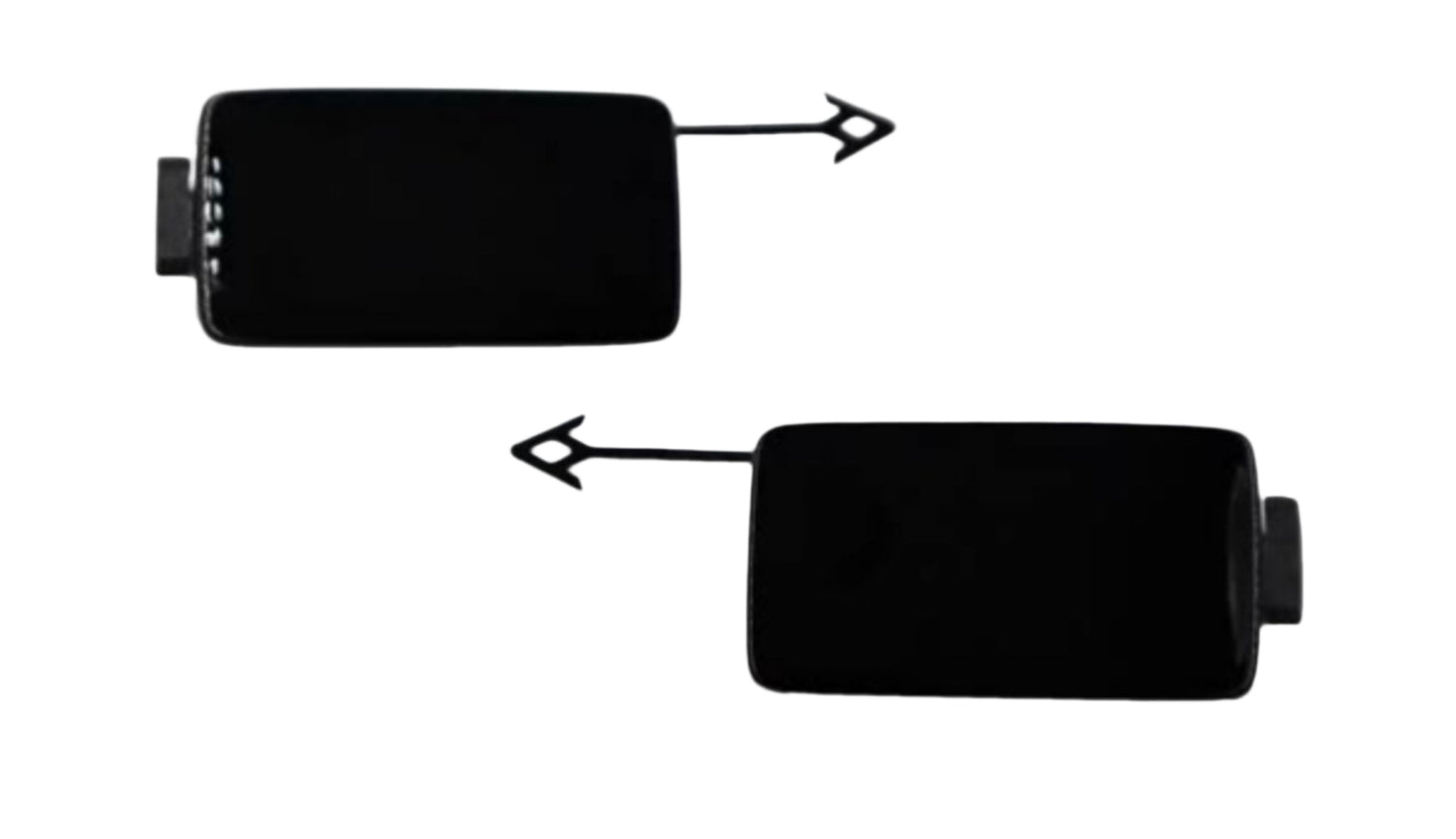 Rear Towing Cap Left 80D807441A & Right 80D807442A Compatible With AUDI Q5 (2018-2020) Tag No.94