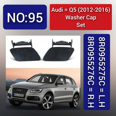 Audi Q5 (2012-2016) Washer Cap Set. 8R0955276C = R.H, 8R0955275C = L.H. Tag 95