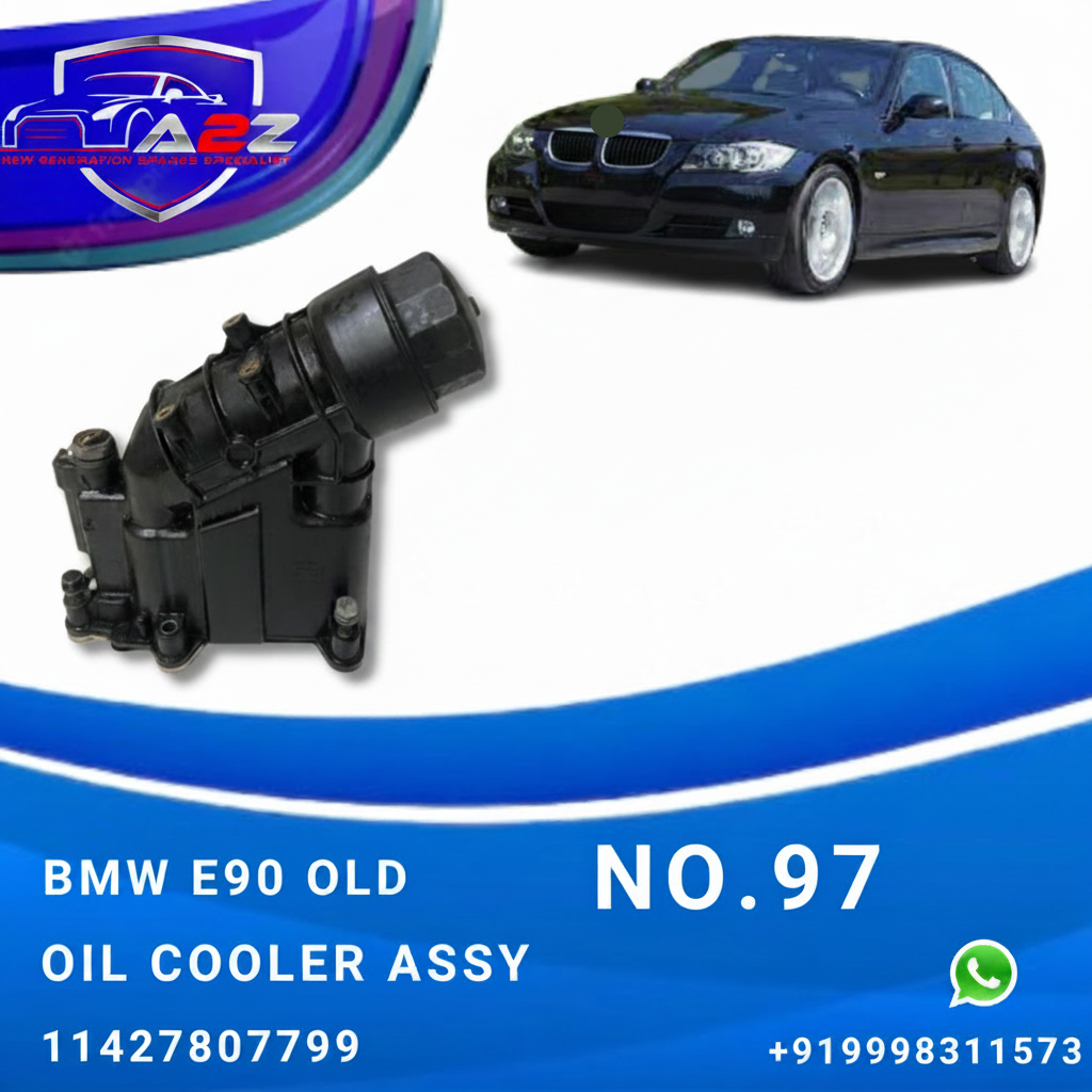 Oil Cooler Assembly 11427797392 11427807799 7797392 7807799 For BMW 3 Series E90 & 5 Series E60, X1 E84   Tag-O-97