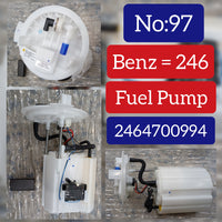 Fuel Pump 2464700994 A2464700994 Compatible With Mercedes Benz A-CLASS (W176) & B-CLASS Sports Tourer (W246, W242) & GLA-CLASS (X156) Tag No.97