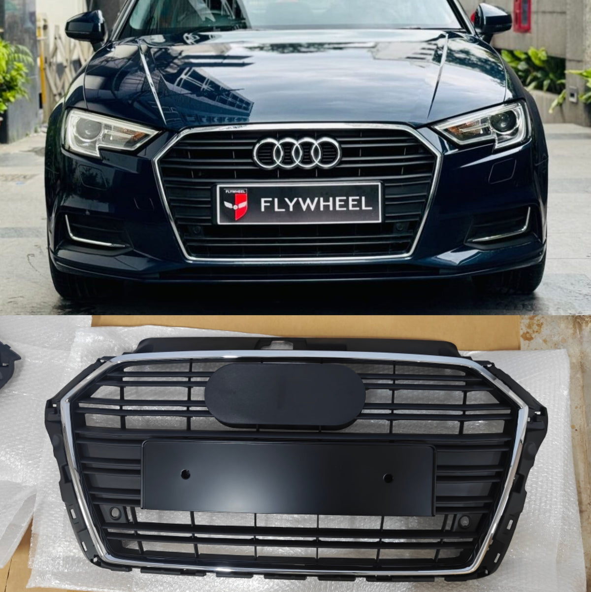 Show Grill  8VD853651AT94 Compatible With AUDI A3 8V (2017-2020) Tag No.98