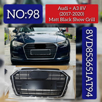 Show Grill  8VD853651AT94 Compatible With AUDI A3 8V (2017-2020) Tag No.98