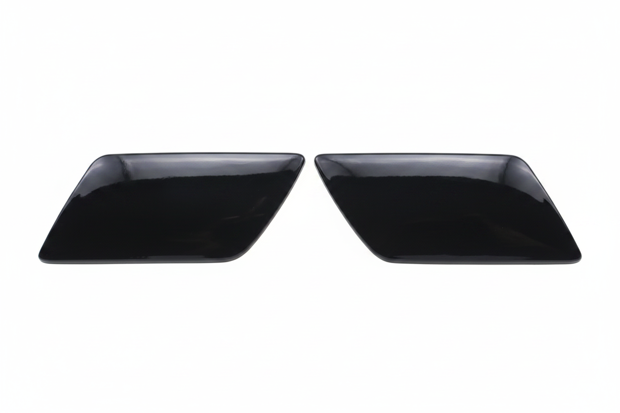 Washer Cap Set With Bracket (Curved) Left 80A807753G & Right 80A807754G Compatible With Audi Q5 (2020-2024) Tag No.99