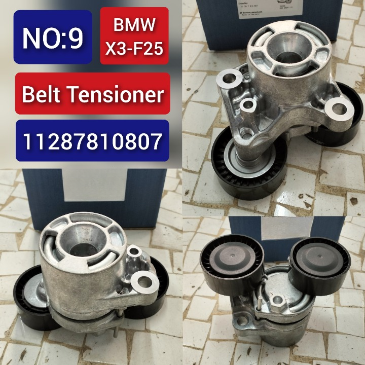 Belt Tensioner 11287810807 12317805432 12317823343 Compatible With  BMW X3 (F25) Tag:9