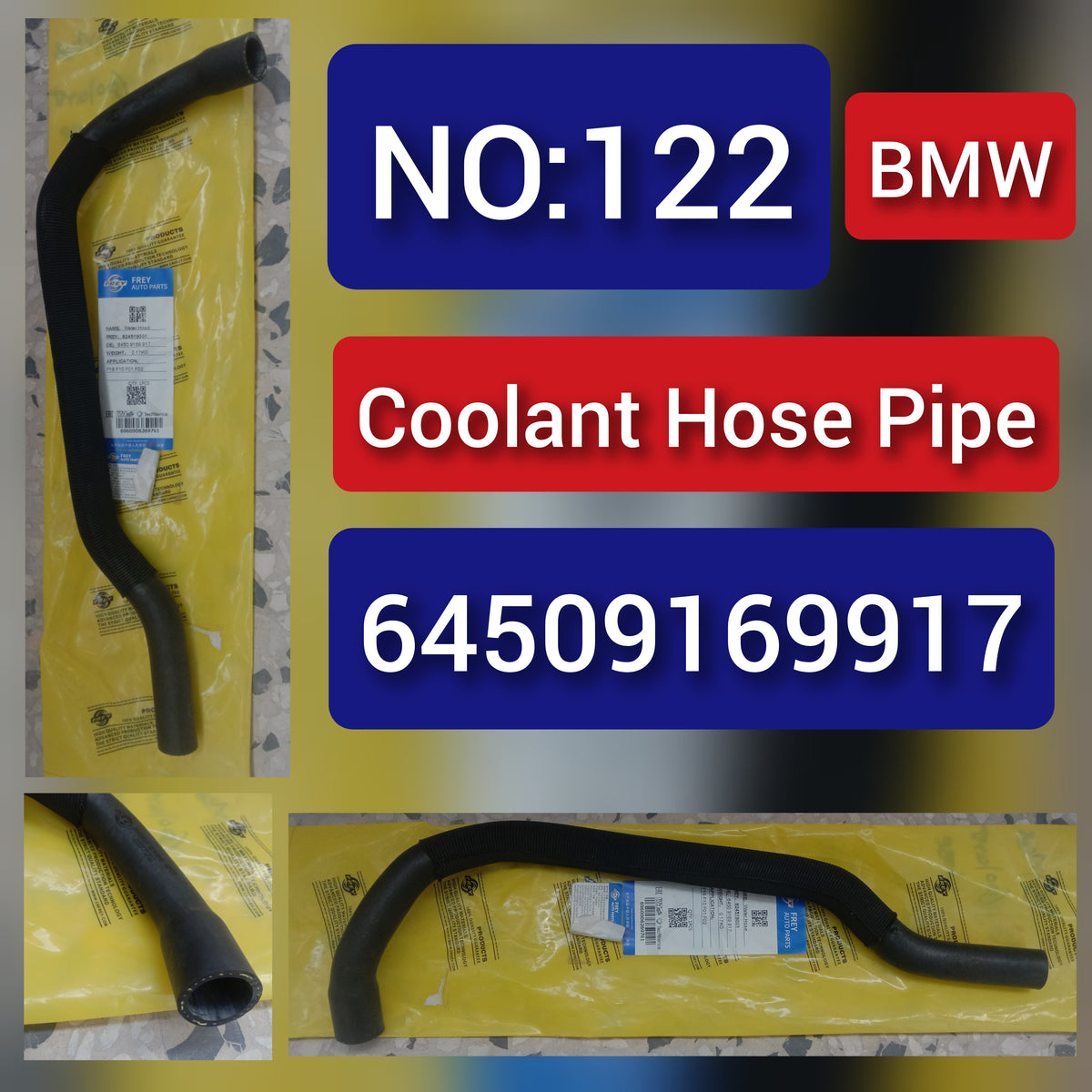Coolant Hose Pipe 64509169917 For BMW  5 Series F10 Tag-H-122