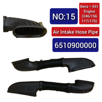 Air Intake Hose Pipe 6510904337 6510900000 A6510900000 A6510904337 Compatible With MERCEDES-BENZ  A-CLASS W176 & B-CLASS W246, GLA-CLASS X156 Tag-H-15