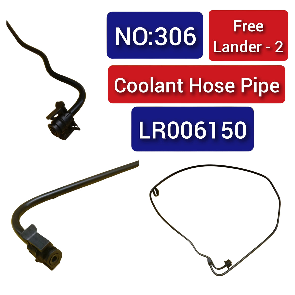 Coolant Hose Pipe LR006150 For LAND ROVER FREELANDER  L359 Tag-H-306