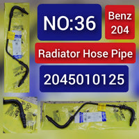 Radiator Hose Pipe 2045010125 A2045010125 Compatible With Benz C-Class W204 C200 Tag-H-36