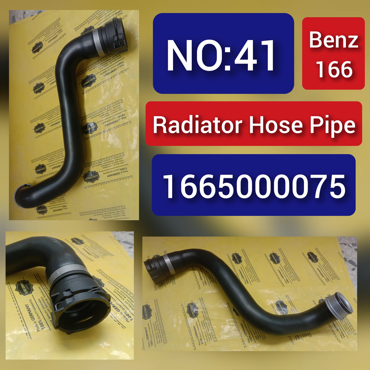 Radiator Hose Pipe 1665000075 A1665000075 For MERCEDES-BENZ GLS W166 Tag-H-41