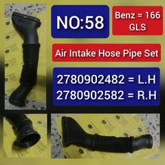 Intake Hose Pipe 2780902582 Left & 2780902482 Right For Mercedes-Benz GLS W166 Tag-H-58