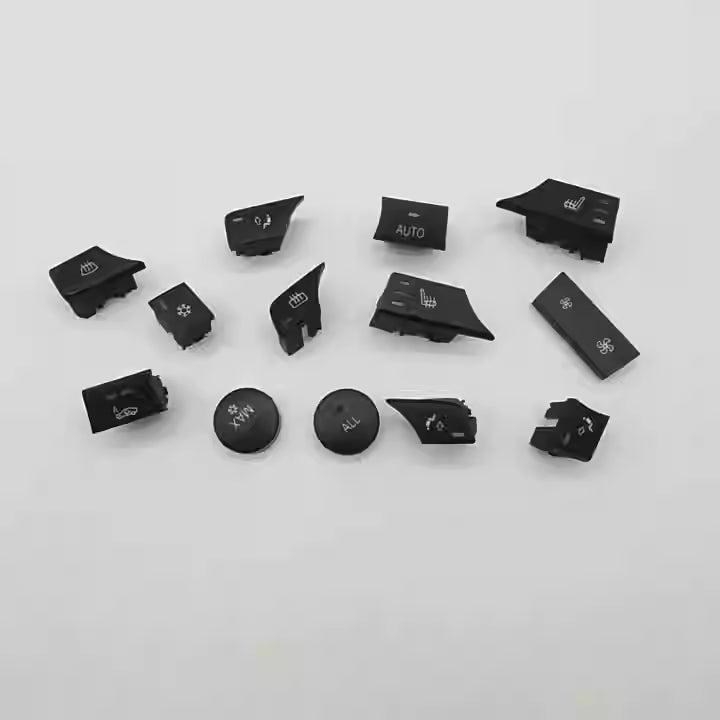 Dashboard AC Button Sets 11PCS/SET 64119344143-C CC-716 Compatible With Bmw 3 Series E90 2007-2012 X1 E84 2010-2015