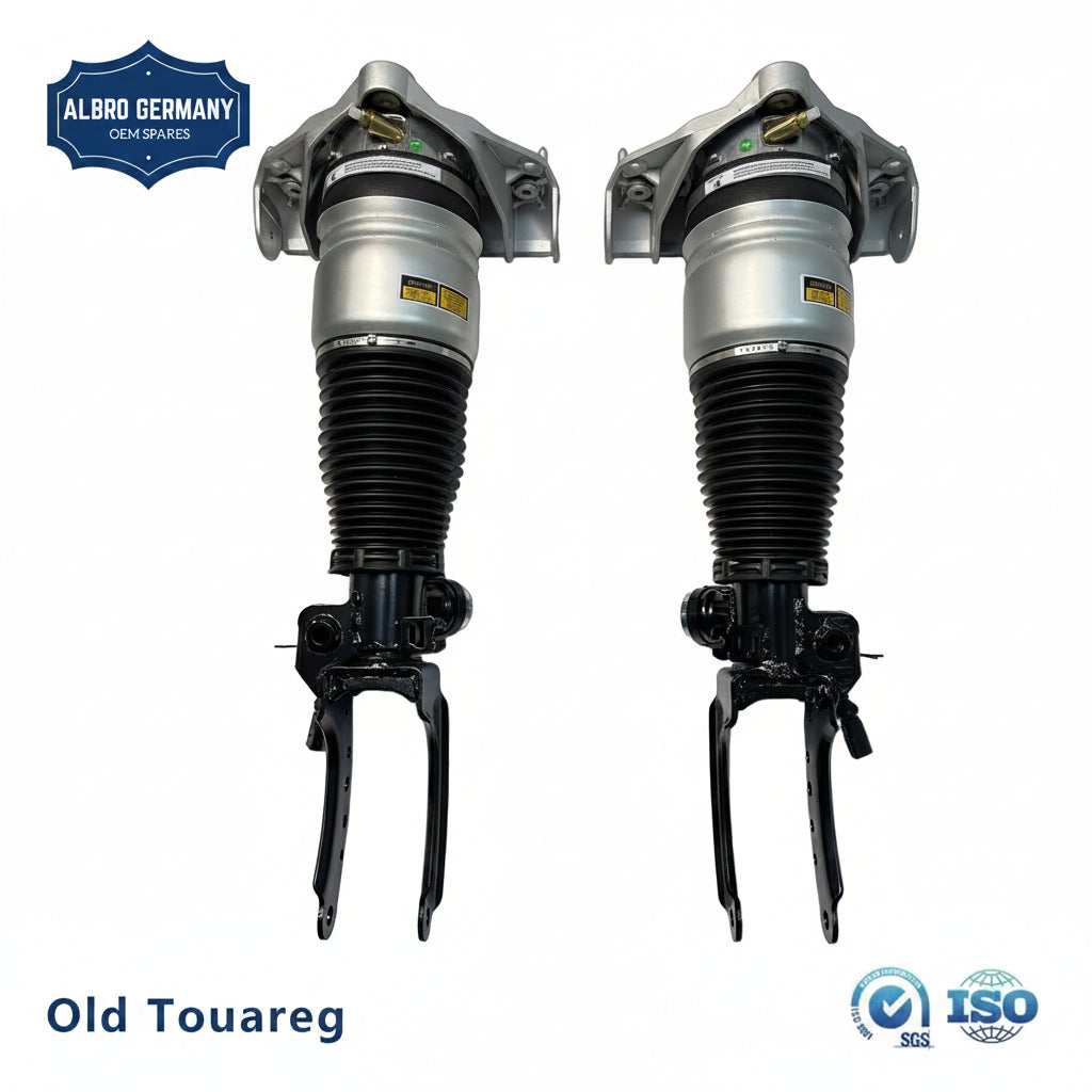 Front Right Air Suspension  Shock Absorber Strut 7L6616040D  7L6616040 7L6616040E Compatible With AUDI Q7 (4LB) & PORSCHE CAYENNE (9PA) & VW TOUAREG (7LA, 7L6, 7L7) (2007-15)