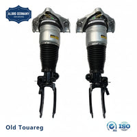 Front Right Air Suspension  Shock Absorber Strut 7L6616040D  7L6616040 7L6616040E Compatible With AUDI Q7 (4LB) & PORSCHE CAYENNE (9PA) & VW TOUAREG (7LA, 7L6, 7L7) (2007-15)