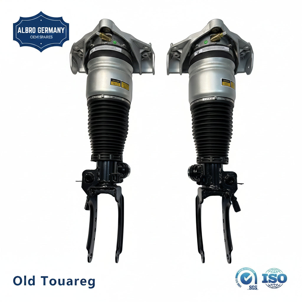 Front Left Air Suspension Shock Absorber Strut 7L6616039D 7L6616039A 7L6616039E Compatible With AUDI Q7 (4LB) & PORSCHE CAYENNE (9PA) & VW TOUAREG (7LA, 7L6, 7L7)