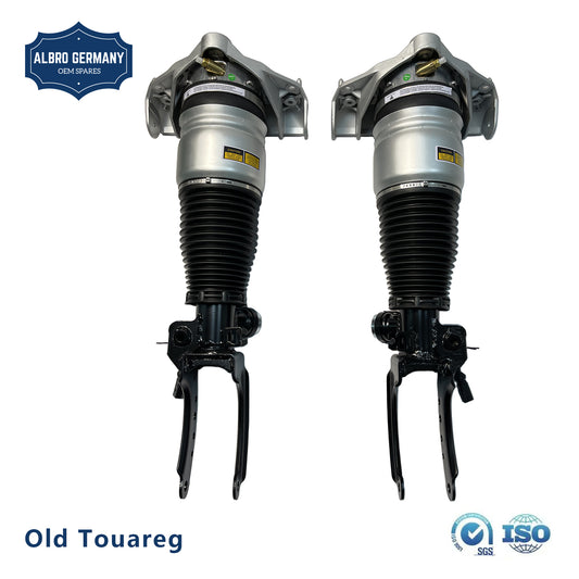 Front Left Air Suspension Shock Absorber Strut 7L6616039D 7L6616039A 7L6616039E Compatible With AUDI Q7 (4LB) & PORSCHE CAYENNE (9PA) & VW TOUAREG (7LA, 7L6, 7L7)