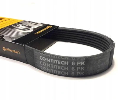 Multi RIB Belt 6PK2500 Compatible With AUDI A4 B8 (8K2) | A4 / S4, A6 C6 (4F2) | A6 / S6, Q5 (8RB) (CONTINENTAL)