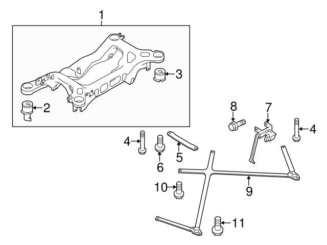 Rear Height Level Sensor Right  97033302204  Porsche Panamera