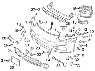 Front Headlamp Retaining Bracket Left 97050553700 & Right 97050553800 Compatible With PORSCHE PANAMERA 2010-2016 Tag No.221