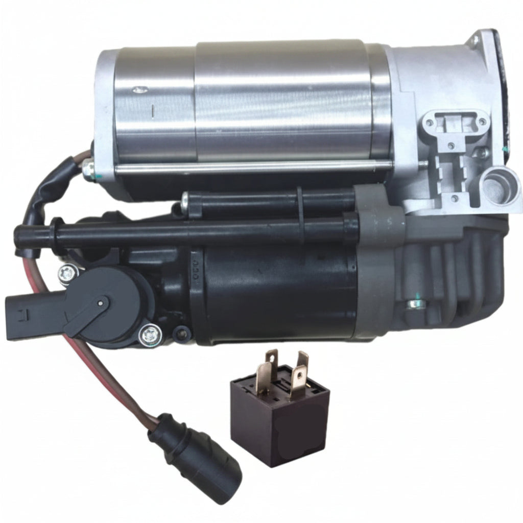 Air Suspension Compressor Pump 4H0616005A/B/C/D Compatible With Audi A8 A6 C7 A7 (2010-16)