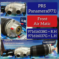 Air Spring Strut Front Right 971616038G & Left 971616037G Compatible With Panamera 971 (2016-2023)