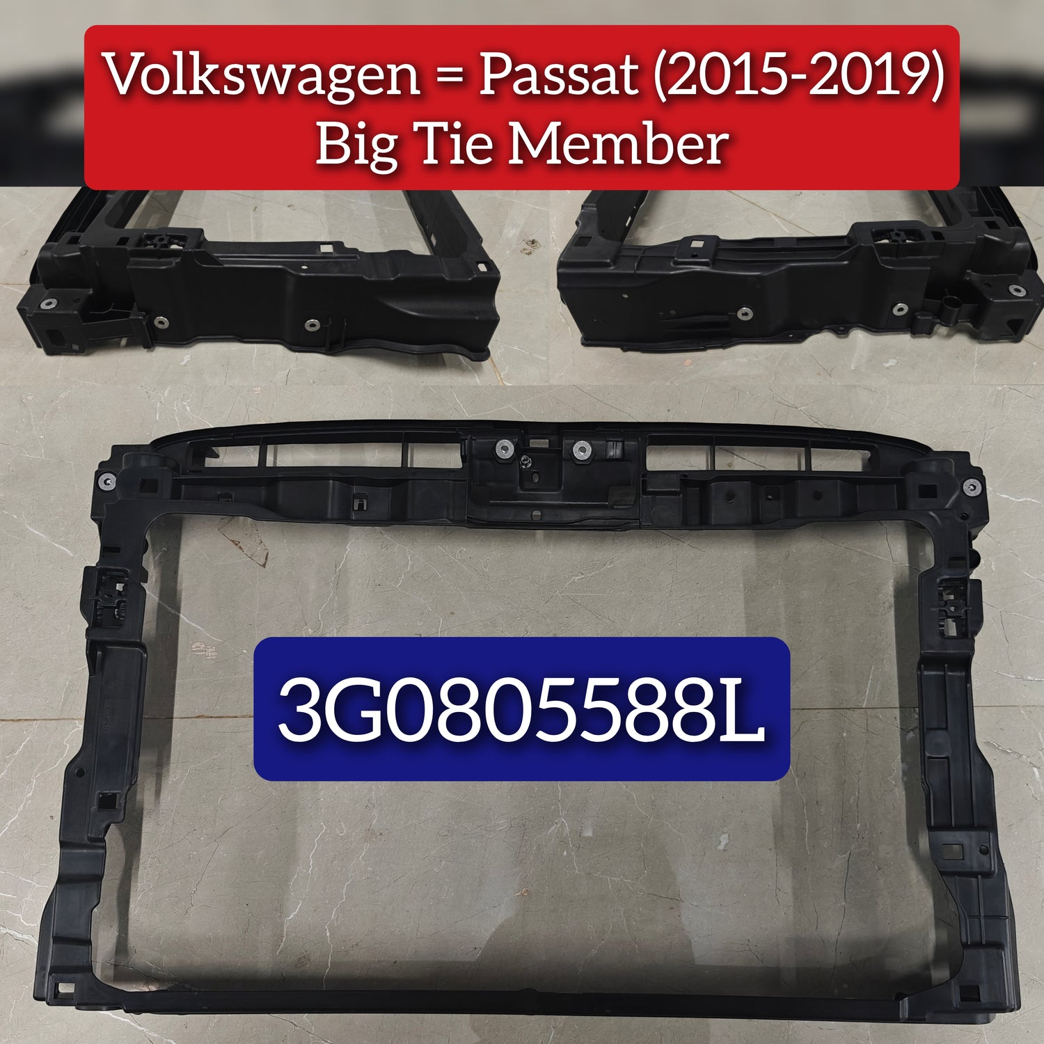 Tie Member Big 3G0805588L Compatible With VW PASSAT B8 (362) (2015-2019)