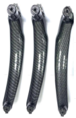 Inner pull handle (3pcs) (Carbon fiber) (RHD) Compatible With BMW E70 E71 X5 2006-2014