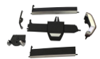 AC Grill Vent Repair kit Middle Right Compatible With BMW 3 Series 2019-2022 Z4 2017-2023 X3 2017-2023