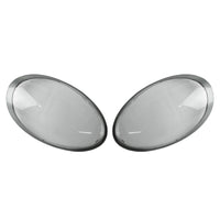 Front Headlight Glass Gray Compatible with Porsche 911 (2011 - 2018).