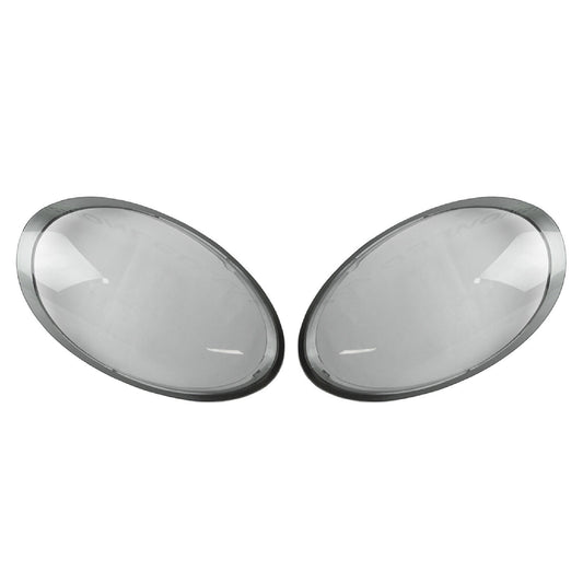 Front Headlight Glass Gray Compatible with Porsche 911 (2011 - 2018).