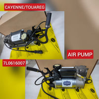 Air Suspension Compressor Pump 7L0616007 7L0616007H 7L0698007A Compatible With PORSCHE CAYENNE 9PA & VW TOUAREG 7LA