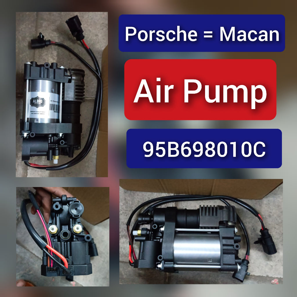 Air Suspension Compressor Pump 95B698010C 95B698010 Compatible With PORSCHE MACAN 95B