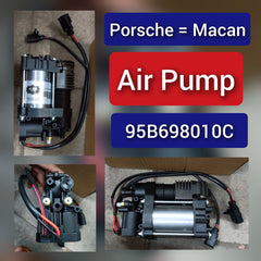 Air Suspension Compressor Pump 95B698010C Compatible With PORSCHE MACAN 95B