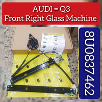 Front Right Power Window Regulator 8U0837462 Compatible with AUDI Q3 (8UB, 8UG)