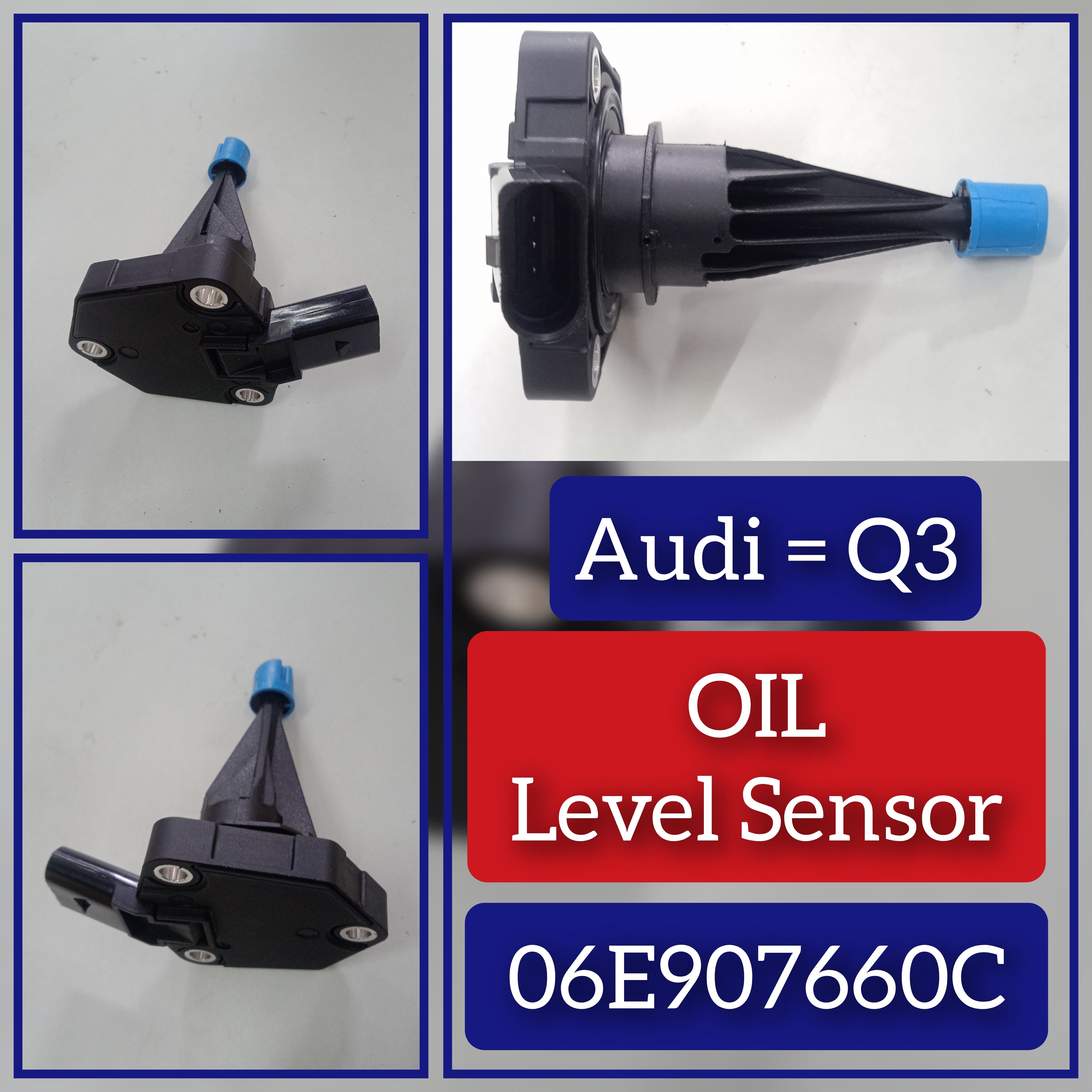 Oil Level Sensor 06E907660C Compatible With AUDI Q3 8UB, 8UG