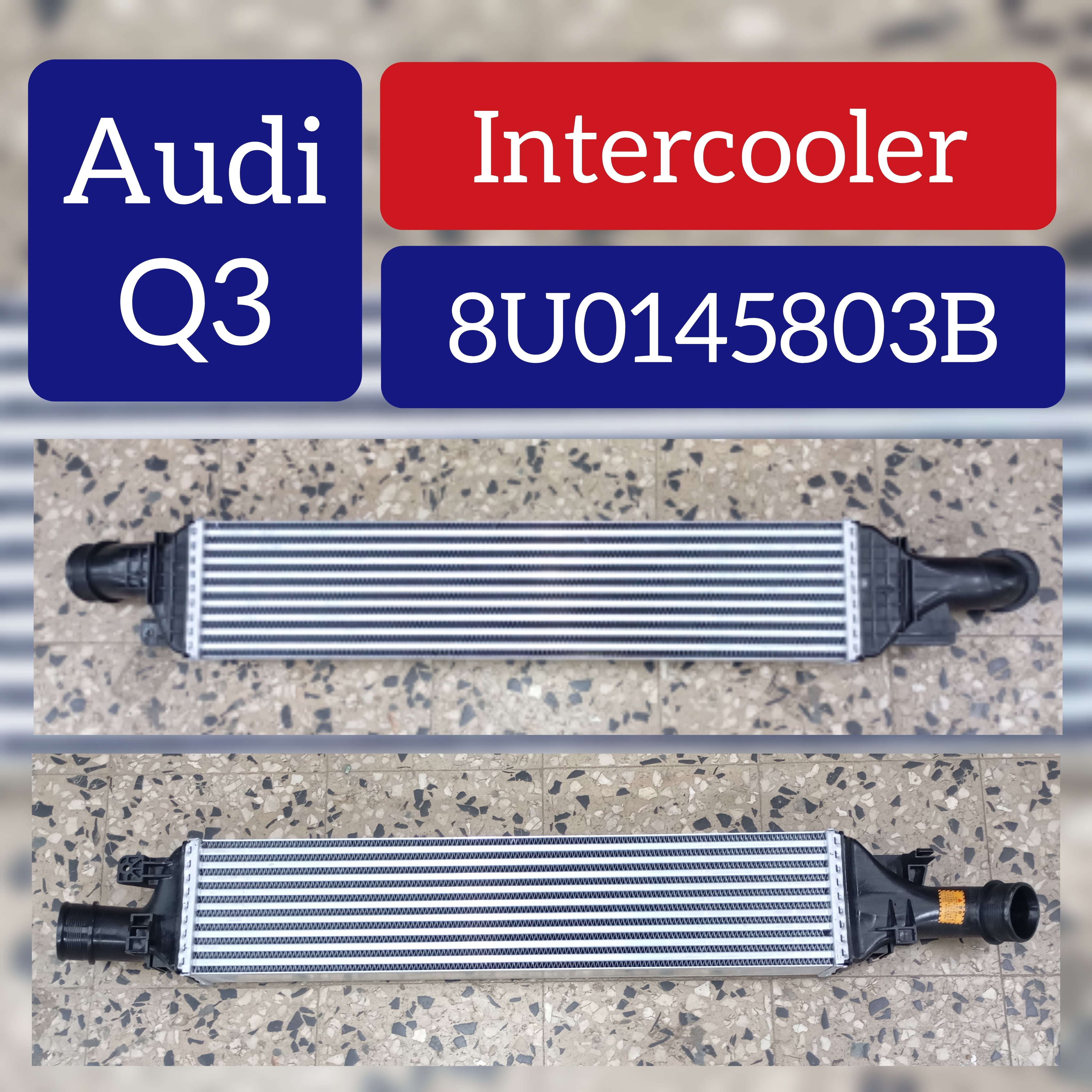 Intercooler Radiator 8U0145803F 8U0145803B Compatible With AUDI Q3 (8UB, 8UG)